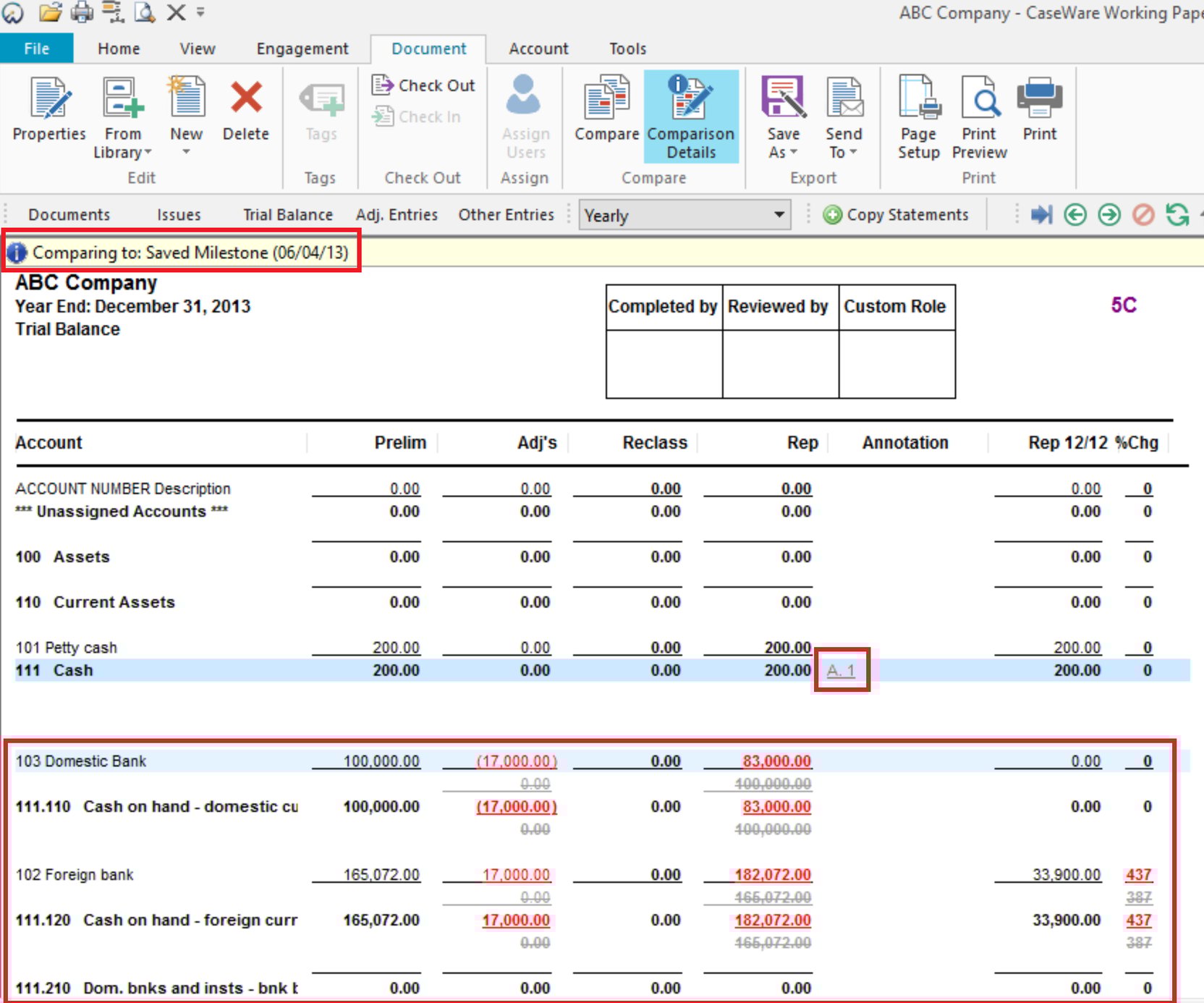 CaseWare Feature Spotlight Audit Trail